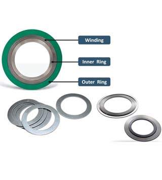 Spiral Wound Gasket- Oil and Gas Industry: Spiral Wound Gaskets are commonly used in the oil and gas industry for sealing pipelines, valves, and flanges. Chemical Industry: Spiral Wound Gaskets are used in the chemical industry for sealing chemical reactors, heat exchangers, and distillation columns.